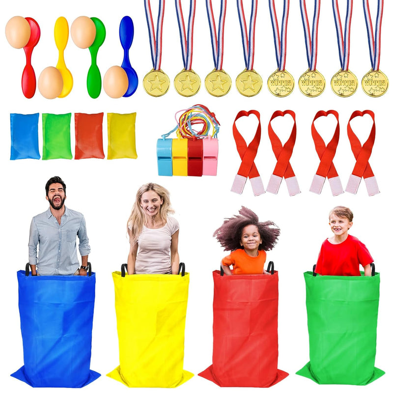 Potato Sack Race Bags Sack Race Bags For Adults And Kids, Bean Bag Toss Gam