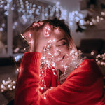 4 Pack 50 Led Fairy Lights Battery Operated Silver Wire 16.1Ft Waterproof White Twinkle Lights For Gifts Party Wedding Valentine Christmas Birthday Indoor Outdoor Decoration