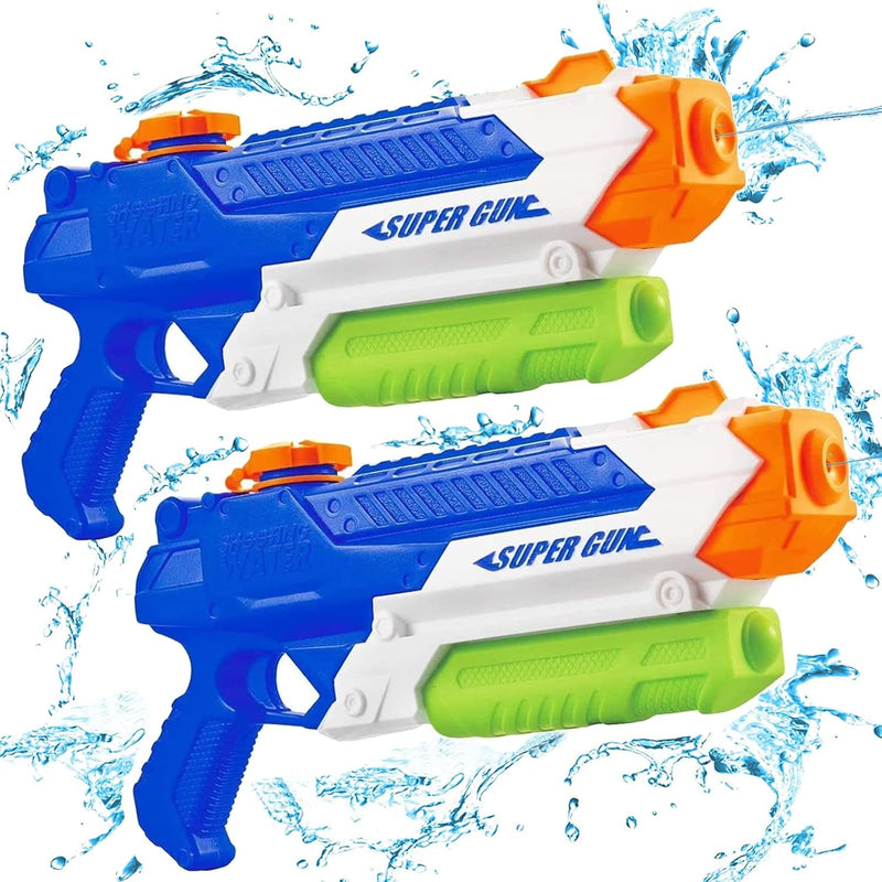 Water Guns For Kids Summer Soaker Squirt Guns, 400Cc/40Ft For 3 Years Old A
