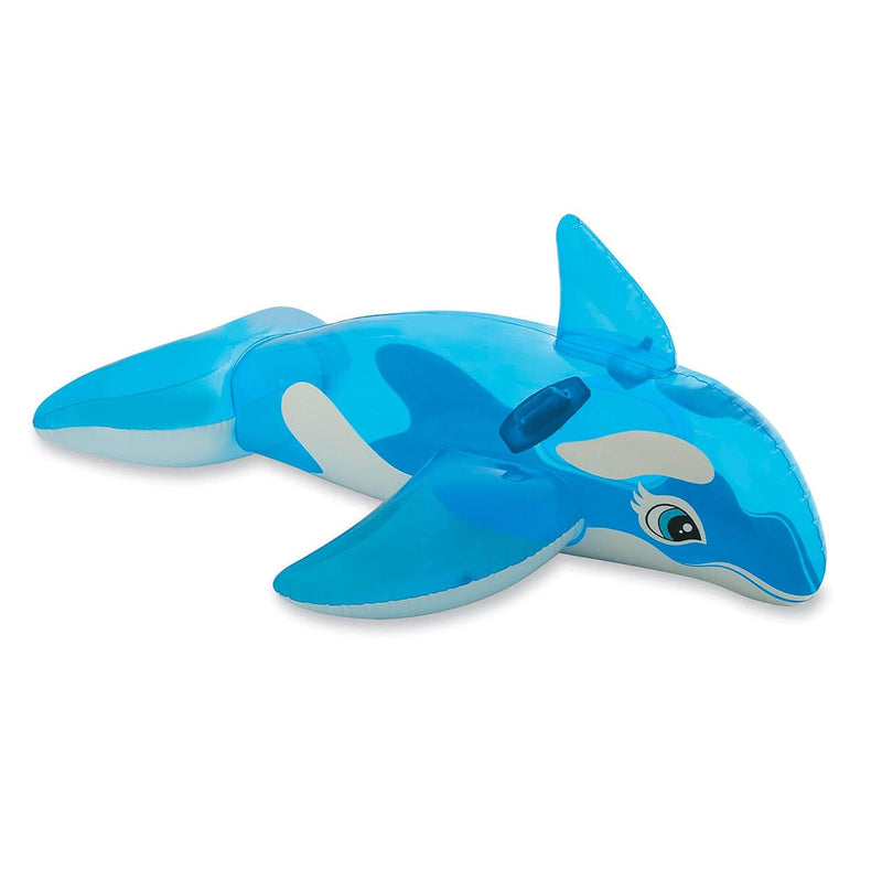INTEX Lil' Whale Inflatable Pool Float: Animal Pool Toy for Kids – 2 Heavy-