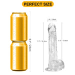 7.2 Inch Realistic Clear Dildo With Strong Suction Cup - Anal Dildos For Men Gay, Hands-Free Play Riding Dildo For Women G-Spot Vaginal Stimulation, Lifelike Adult Sex Toys For Couples