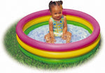 2.8ft x 10in Sunset Glow Inflatable Colorful Baby Swimming Pool (2 pack)