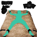 Bed Restraints For Bed Sex Bar Leg Spreader Restraint Sex Tie Up Set Women For Ankle Wrist Bar Couple Toys For Bed Room Straps Adult Play King Mattress Queen Sexy Handcuffs Set For Bedroom Sweater