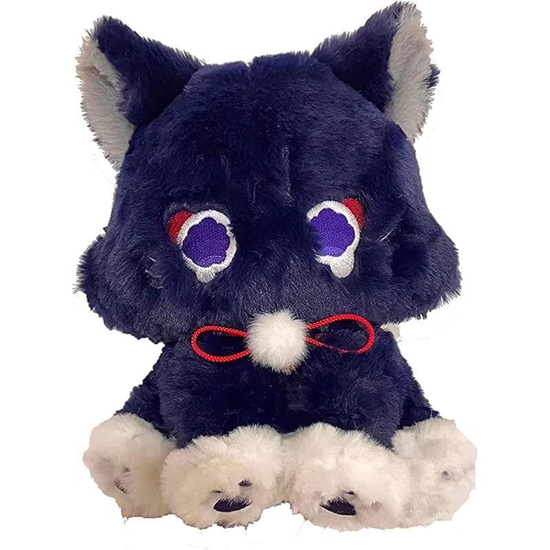 Genshin Impact Wanderer Cat Plush Toy, 8.7" Scaramouche Plushies Doll Anime Fi