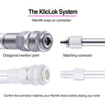 11.6" Silicone Tentacle Toy, 10.85" Insertable Fantasy Dong, Tower-Shaped Anal Plug With Kliclok System - Fantasy Series