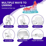 Strap-On Dildo Grinder Sex Toy For Women, Monster Thick Dildo Pillow Clitoral Stimulator Grinding Sex Toy, Fantasy Anal Dildos Nipple G Spot Stimulator Adult Sex Toys & Games For Lesbian And Couples
