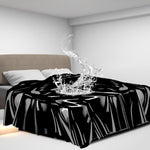 Waterproof BDSM Play Sheet – Reusable Mess-Proof Bed Cover for Couples, Black
