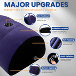 Inflatable Dildo Mount Pillow – Sex Position Cushion & Toy Holder for Couples
