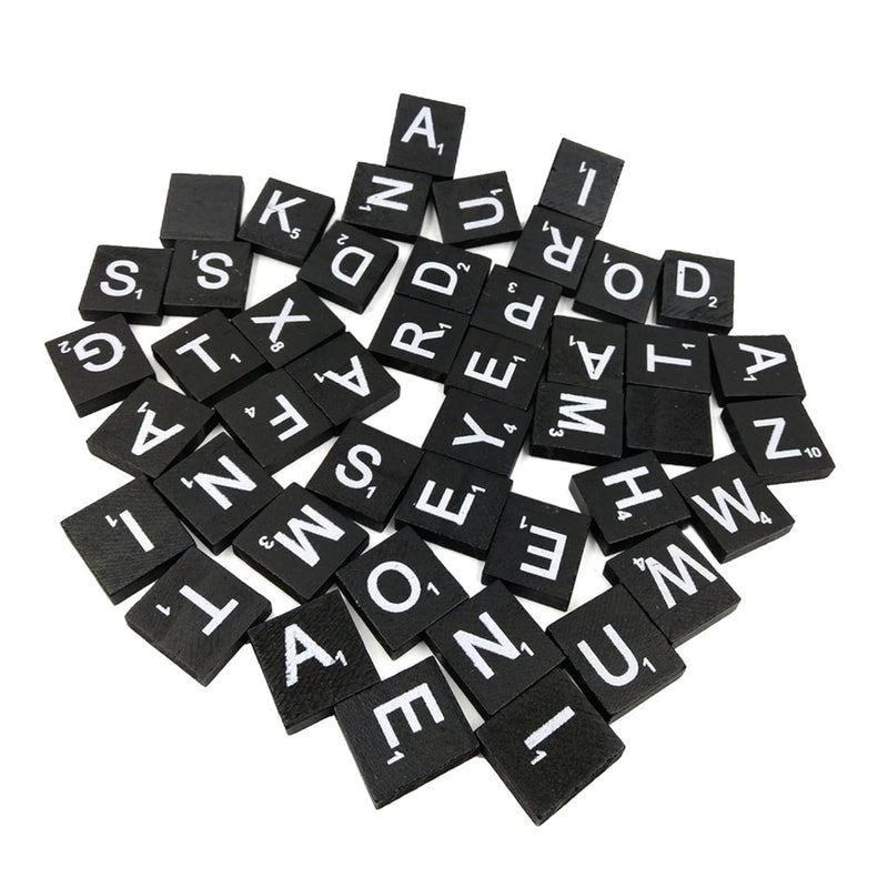 1000Pcs Wooden Letter Tiles, A Z Scrabble Letters For Crafts, Phonics, Spel