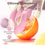 Adult Toys Mini Vibrator Women Sex Toys, 9 Vibrations Silicone Clitoral Stimulator Finger Vibrators Couples Sex Toy, Rechargeable Vibrater Nipple Clitoris Vibrator For Sex Toys & Games Her Pleasure