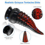 8.7Inch Realistic Tentacle G-Spot Dildo + 3" Diameter Huge Thick Dildo
