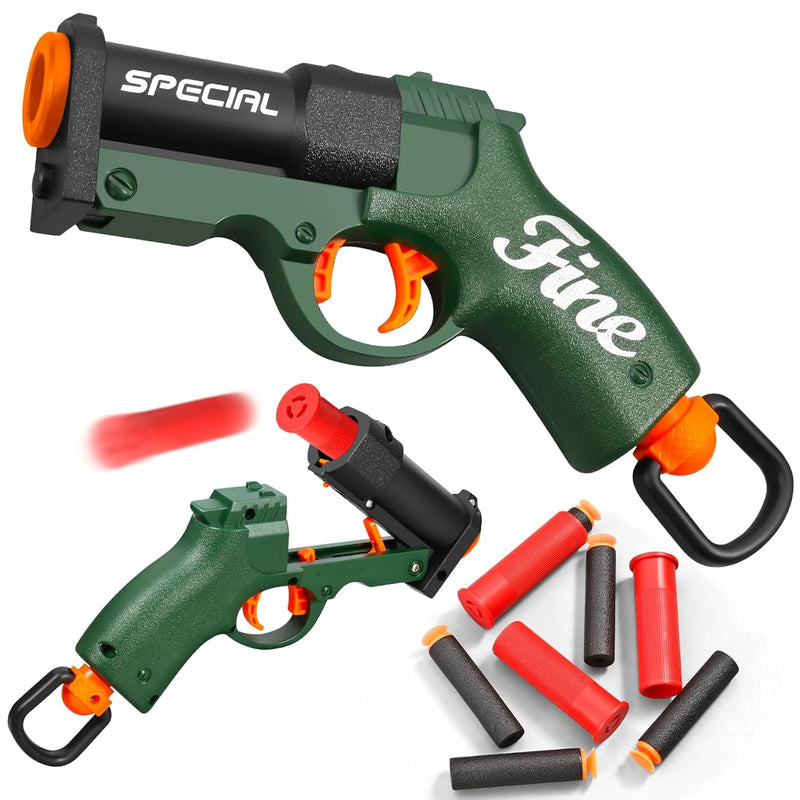 Shell Ejecting Pistol Soft Bullet Pellet Toy Gun Cheap Cool Stuff Realistic