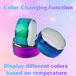 Temperature Changing Penile Ring Male Penis Cock Ring Constraints Prevent Erections Smooth Ring Delay Ring Stretcher Weights Pleasure Enhancing Sex Toys