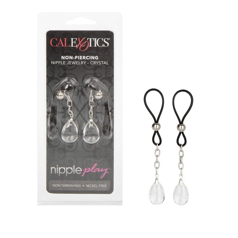 Novelties Nipple Play Non-Piercing Jewelry, Crystal/Clear