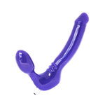 Classic Strapless Strap On Dildo Vibrating - Size: 6 X 1.5 Inches. (Vibrator And Alkaline Battery Included).