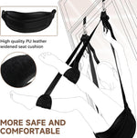 Adjustable Door Sex Swing with Plush Seat & Bondage Straps, Holds Up to 300 lbs