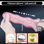 Monster Penis Sleeve For With Stand Silicone Cock Sheath With Cock Ring Hollow Penis Enlarger Pennis Extender Adult Sex Toys (D)