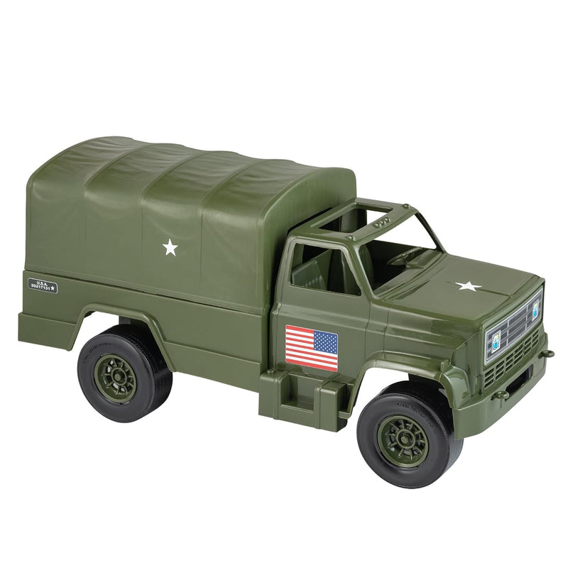 Tim Mee Military Cargo Truck For Action Figures 14In Olive Green Made In Usa