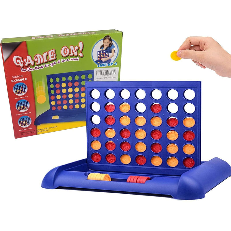 4 In A Row Board Games Foldable Line Up 4 Toys Children'S Educational For Kids