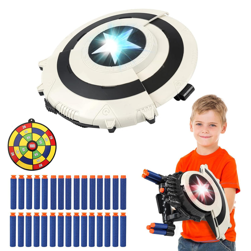 Shield Dart Blasting Toys For Guns Toys For Superhero 6 7 8 9+ Year Old Boy