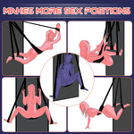 Adjustable Door Sex Swing with Seat β Bondage Love Sling for Couples, Supports 300 lbs