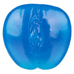 Basic Essentials Beaded Male Masturbator, 5 Inch Ridged Chamber Blue, Se-1786-12-3