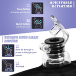 Inflatable Sex Pillow with Wrist & Thigh Cuffs – Bondage Restraints for Couples
