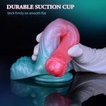 9.7'' Fantasy Horse Dildo with Suction Cup, Silicone Dragon Dildo for Couples