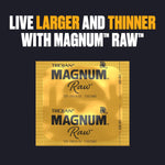 Magnum Raw Large Size Thin Condoms. Magnum Condoms, 10 Count