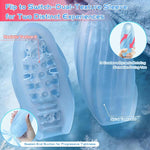 Heated Dual-Texture Male Masturbator with TPE Sleeve, Heating Rod & Storage Box