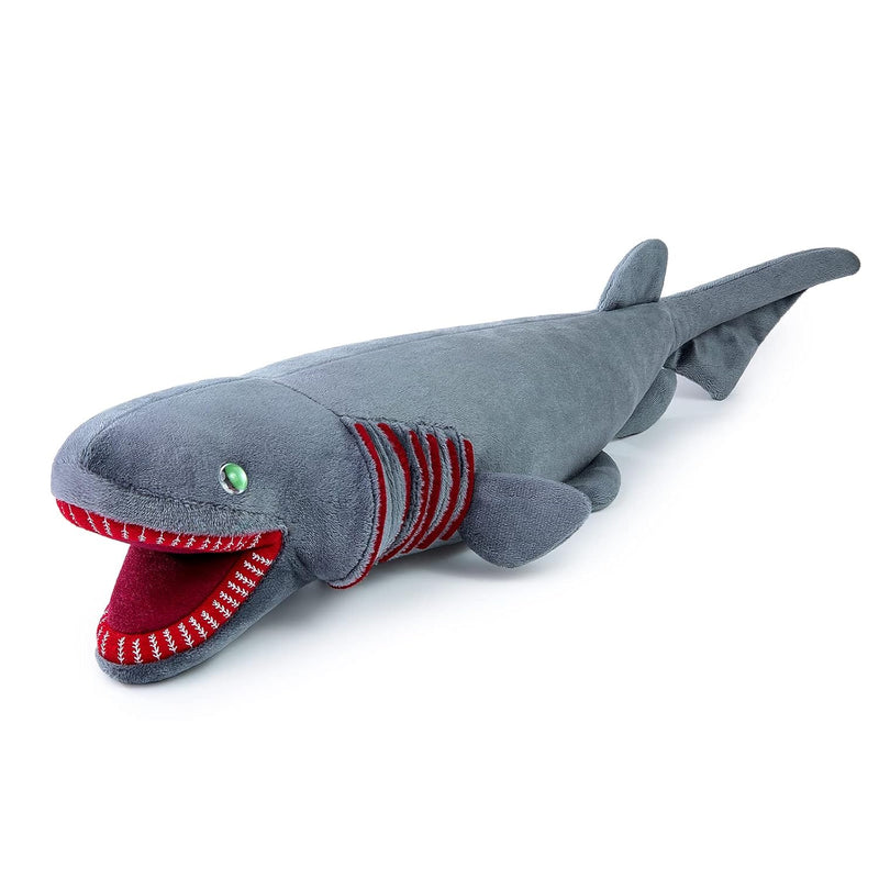 Realistic Frilled Shark Plush Toy Simulation 20.5" Grey Lifelike Frilled Six G