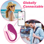 App Remote Control G-Spot Panty Vibrator - 9 Vibration Modes Wearable Vibrating Egg, Couple Mini Panty Egg For Long Distance Play, Clitoral Stimulation Sex Toy For Women,Female Toys