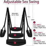 Adjustable Couples Suspension Swing with Padded Seat and Support Straps