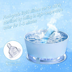 Anal Sex Toy Butt Plug,Soft Skin-Like Liquid Silicone Anal Dildo Trainer For Comfortable Long-Term Wear,Comfortable Curved Ergonomics With Flared Suction Cup Base,Women Men Adult Beginner Toys (Blue)