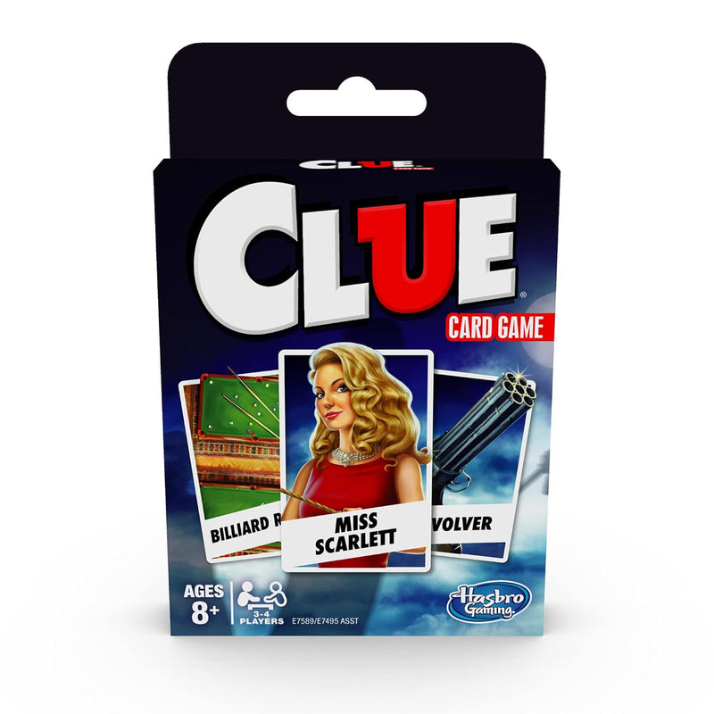 Clue Card Game,3 4 Player Strategy Game,Travel Games,Christmas Stocking Stu