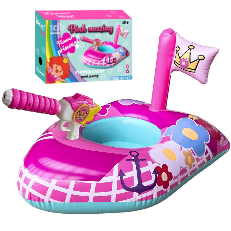 Inflatable Pool Floats Kids Girls Pool Toys For Toddlers Ages 3 8, Kids Flo