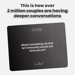 50 Spicy Question Card Games For Couples, Date Night Games, Intimacy Cards, Connection Cards...In Bed Edition, Gift Ideas