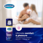 Original Silicone Massage Gel And Personal Lubricant - Lube For Men, Women, Couples - Long Lasting Formula, Paraben Free, No Residue – Toy-Friendly And Condom Safe, 2.3 Oz