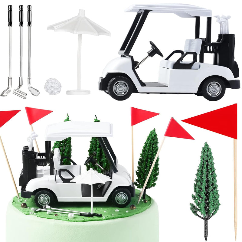 Leitee 21 Pcs Golf Cake Topper Golf Cake Decorations Golf Cupcake Toppers I