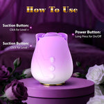 Adult Toys Rose Sex Toy- Bigshocked Sucking Vibrator Sex Toys With 7 Suction Modes For Women Couples Female, Rose Toy Vibrators For Nipple Clit, Adult Sex Toys & Games Dildo Vibrators