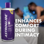Water-Based Lubricant (12oz) – Long-Lasting, Toy-Safe, for Men, Women & Couples