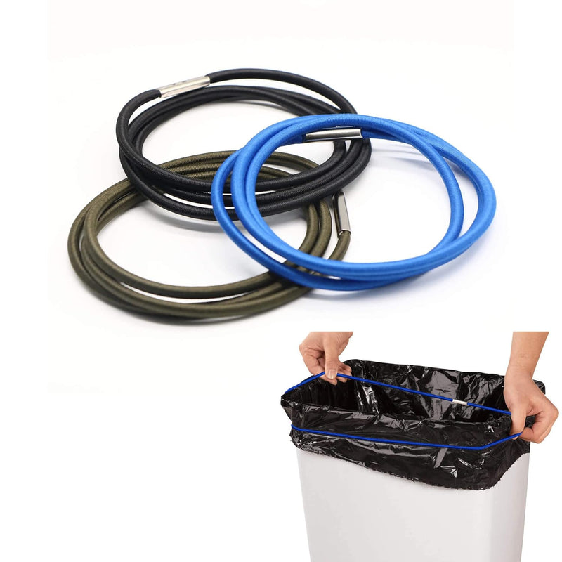 Trash Can Rubber Bands, 3 Pcs Trash Can Bands Trash Rubber Bands For 13 To 30 Ga