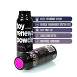 Adult Sex Toys Kit – Renewal Powder 3.4 Oz And Water-Based Lube 2.0 Oz – Keep Your Pleasure Toys Fresh With Refresh Powder & Elevate Intimate Play With Toy-Safe Lubricant – Body-Safe