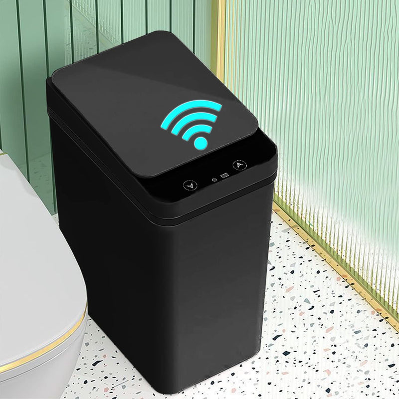 Automatic Trash Can, Small Bathroom Trash Can With Lid, Slim Touchless Garbage C
