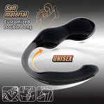 20 Inch Double Ended Dildo Huge Double Dong For Vaginal Anal Play, Double Penetration Sex Toys For Couple Lesbian Gay (Transparent Black)