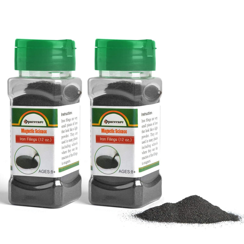Magnetic Iron Powder Filings For Magnet Education And School Projects, 2 St