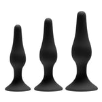 GreyGasms Apprentice 3 Piece Silicone Anal Trainer Set