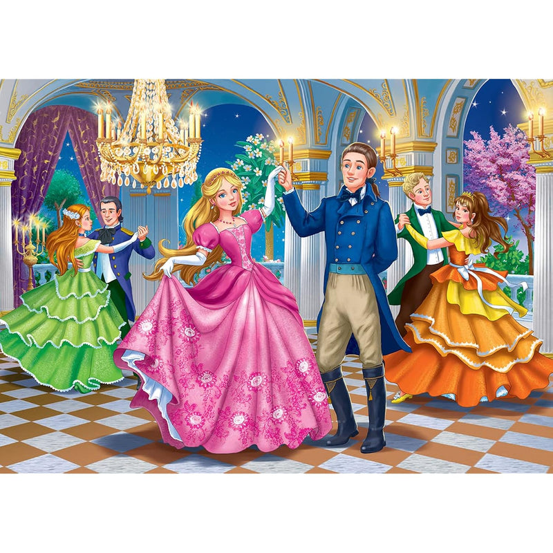 Jigsaw Puzzles For Kids Ages 4 8, 6 8, 8 10 Princesses At The Dance 100 Pie