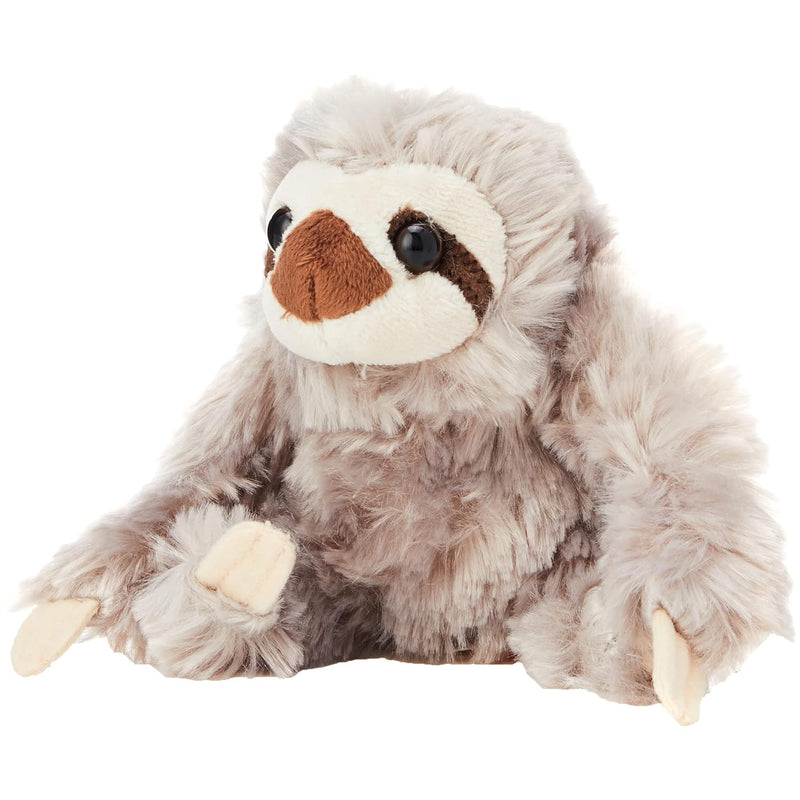 Wild Republic Pocketkins Sloth Stuffed Animal, Five Inches, Gift for Kids,