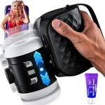 Electric Male Masturbator with 3-Speed Thrusting & Adjustable Sleeve